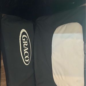 Baby bed and Changing table and a stroller
